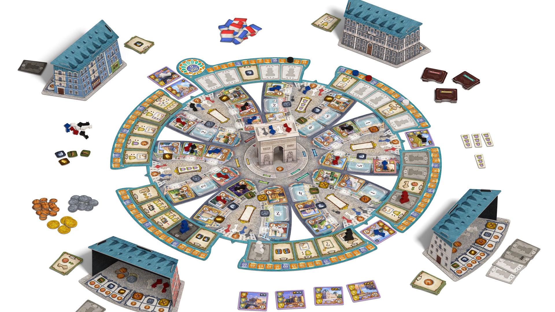 Build Paris from the ground up in the next board game from Tikal, Azul